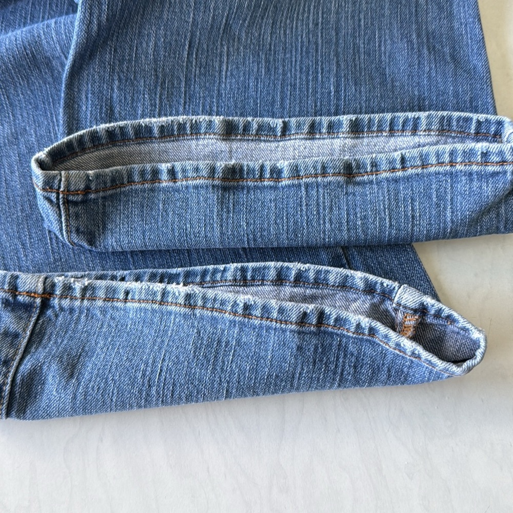 Lucky Brand Dungarees Sweet N’ Low Flare Boot Cut Jeans Vintage Y2K Sz 8/29 USA - Picture 11 of 16
